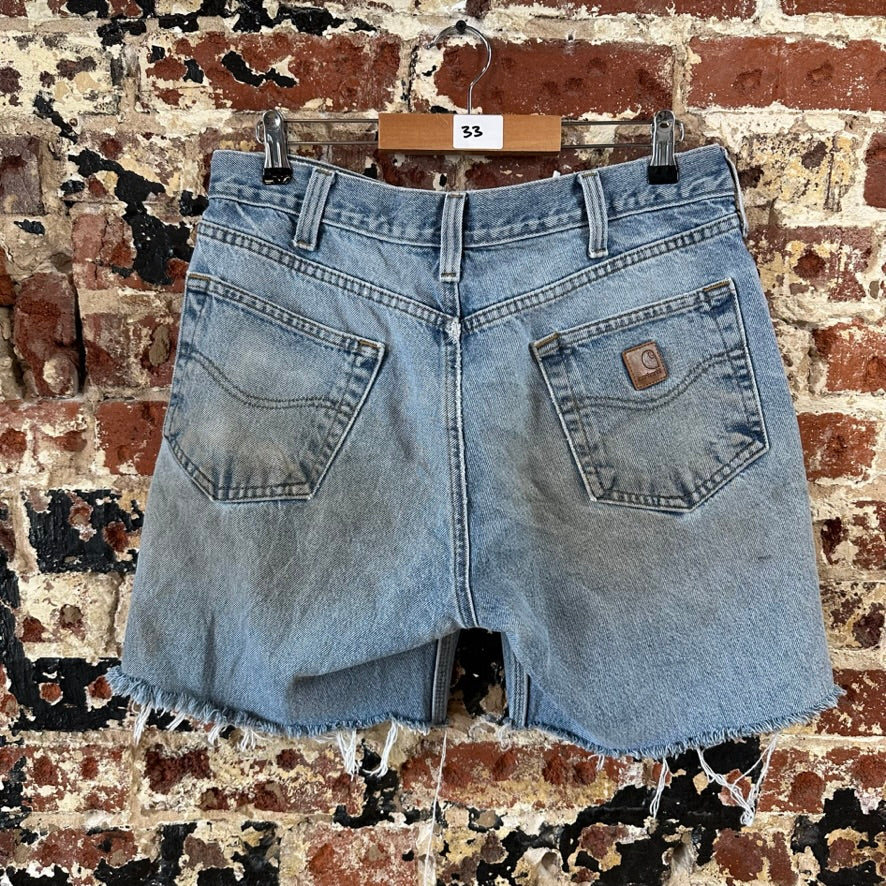 Carhartt Jean Cut Off Shorts Mens 33