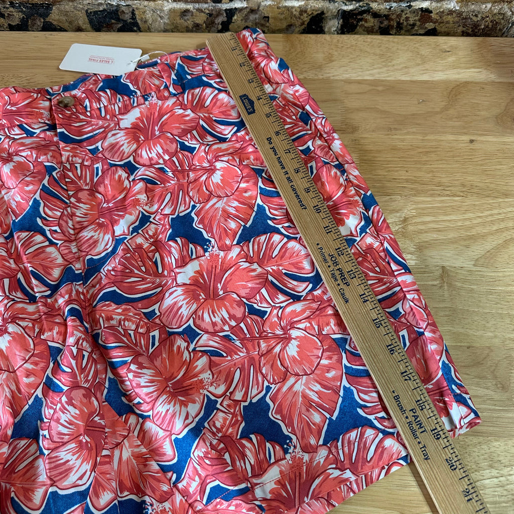 Vineyard Vines Shorts Mens 40 Pink Floral Performance Breaker Shorts Golf Preppy