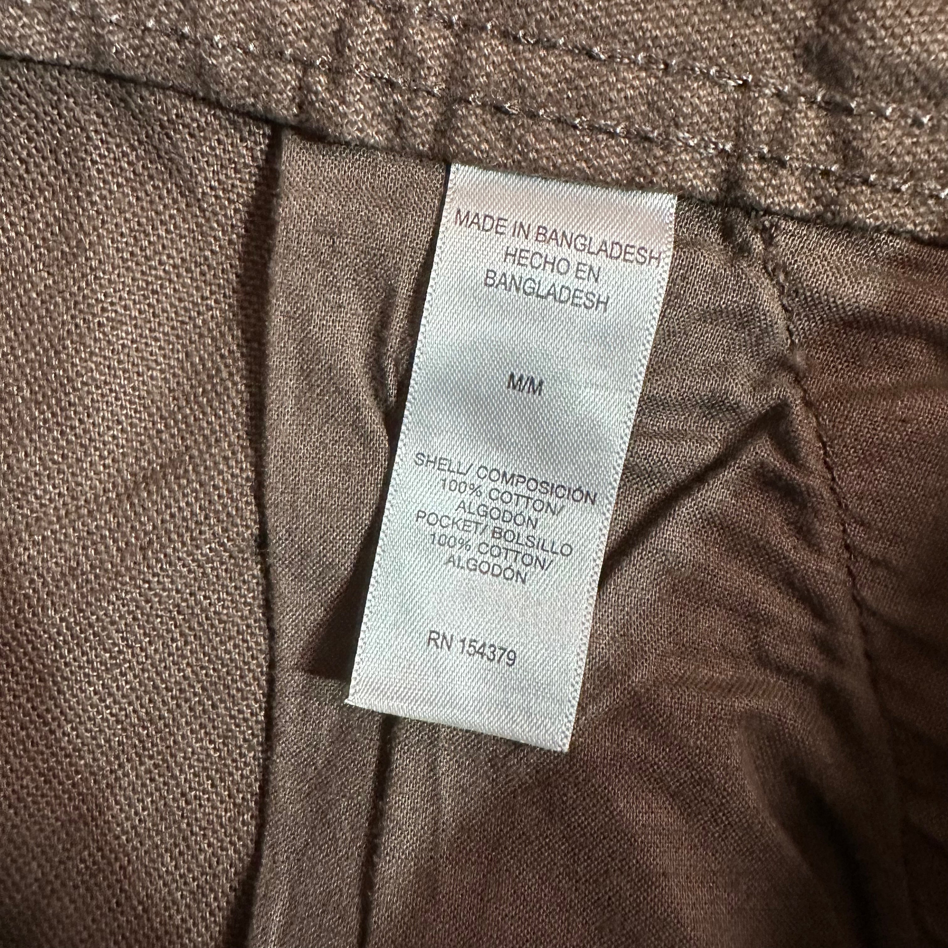Aerostaple Mens Medium Brown Pants NEW