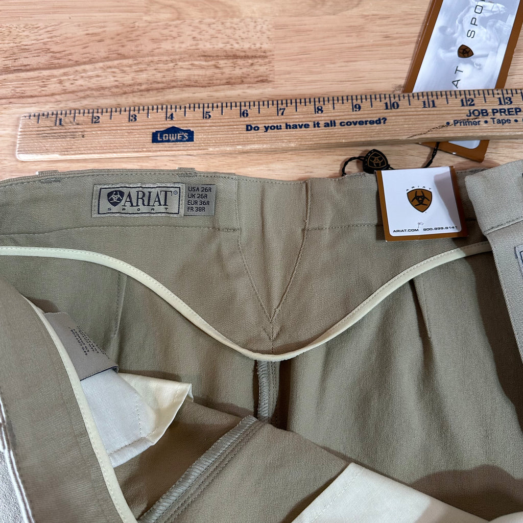 Ariat Pro Series Women Equestrian Riding Breeches Pants Size 26 NWT Monnet