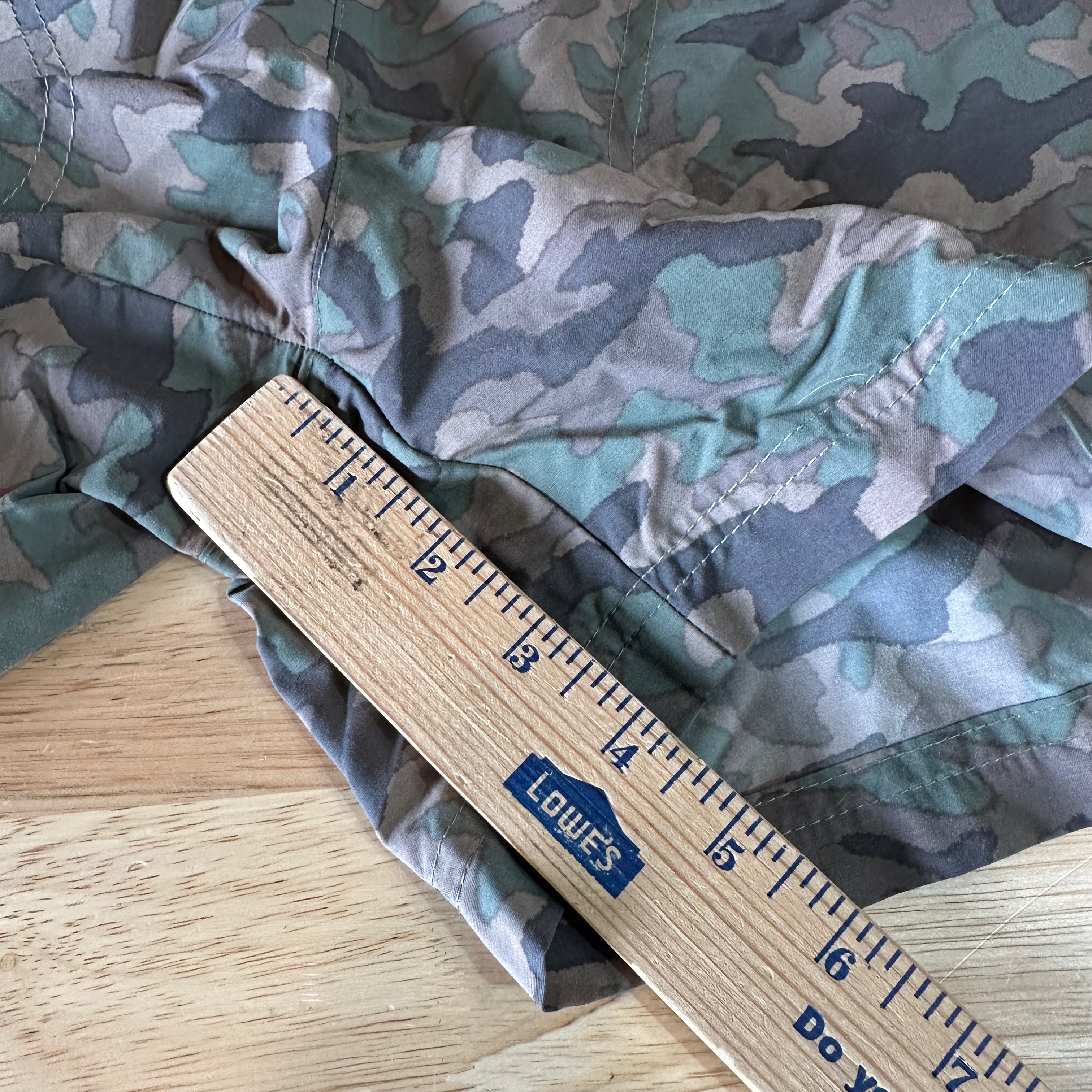 Columbia Camo Small Printed Bay Drawstring w/Pockets Womens Shorts casual