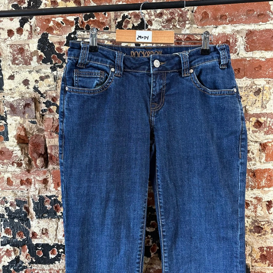 Rock & Roll Womens 29x34 Jeans