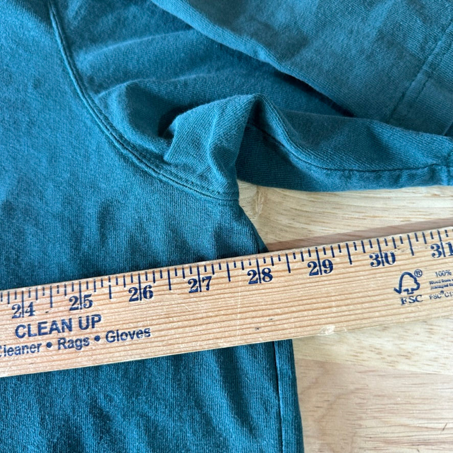 Carhartt Men's 2XL Short Sleeve T Shirt Henley Logo Pocket T Green