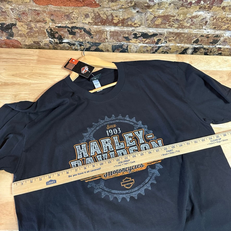 Harley Davidson Men's 2XL Short Sleeve black T-Shirt NEW