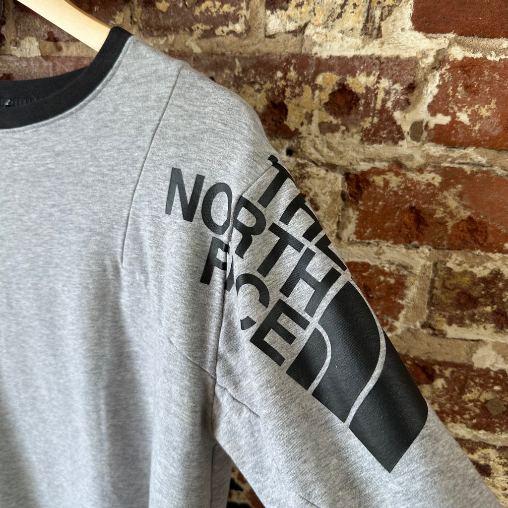 The North Face Women's Small Sweatshirt Gray Pullover Outdoor Hiking Camp