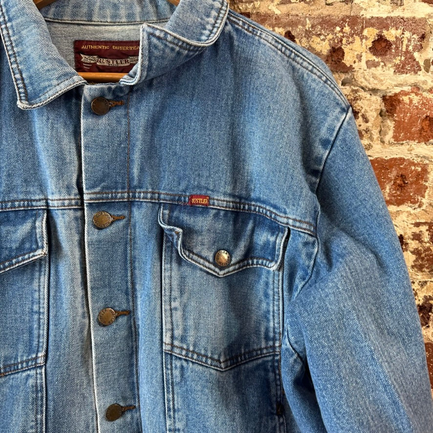 VTG Rustler Looney Tunes Medium Jean Jacket