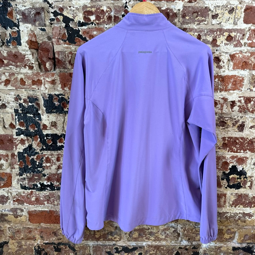 Patagonia Traverse Womens Large Purple Zip Jacket