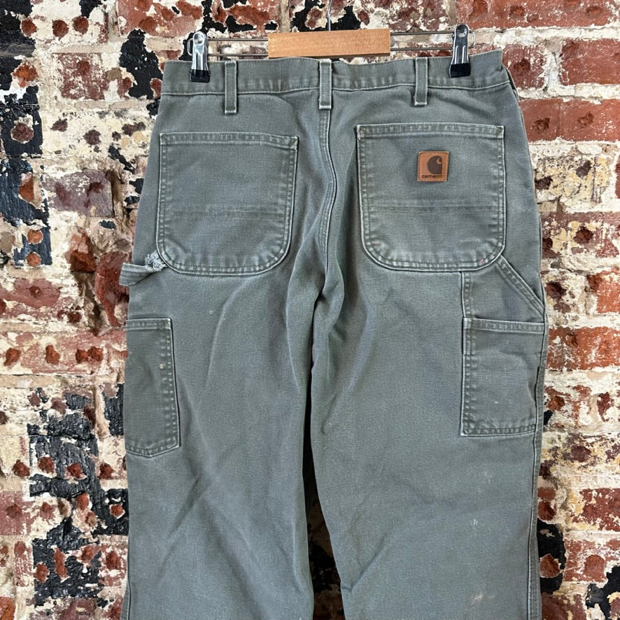 Carhartt B11 MOS Mens 32x30 Green Pants