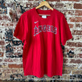 Nike Shohei Ohtani Los Angeles Angels T-Shirt Home Shirt Red Men’s Size XL NWT
