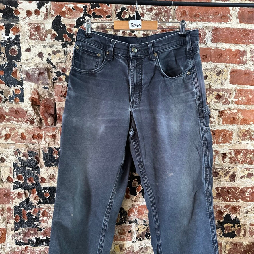 Carhartt B159 BLK Mens 32x30 Pants