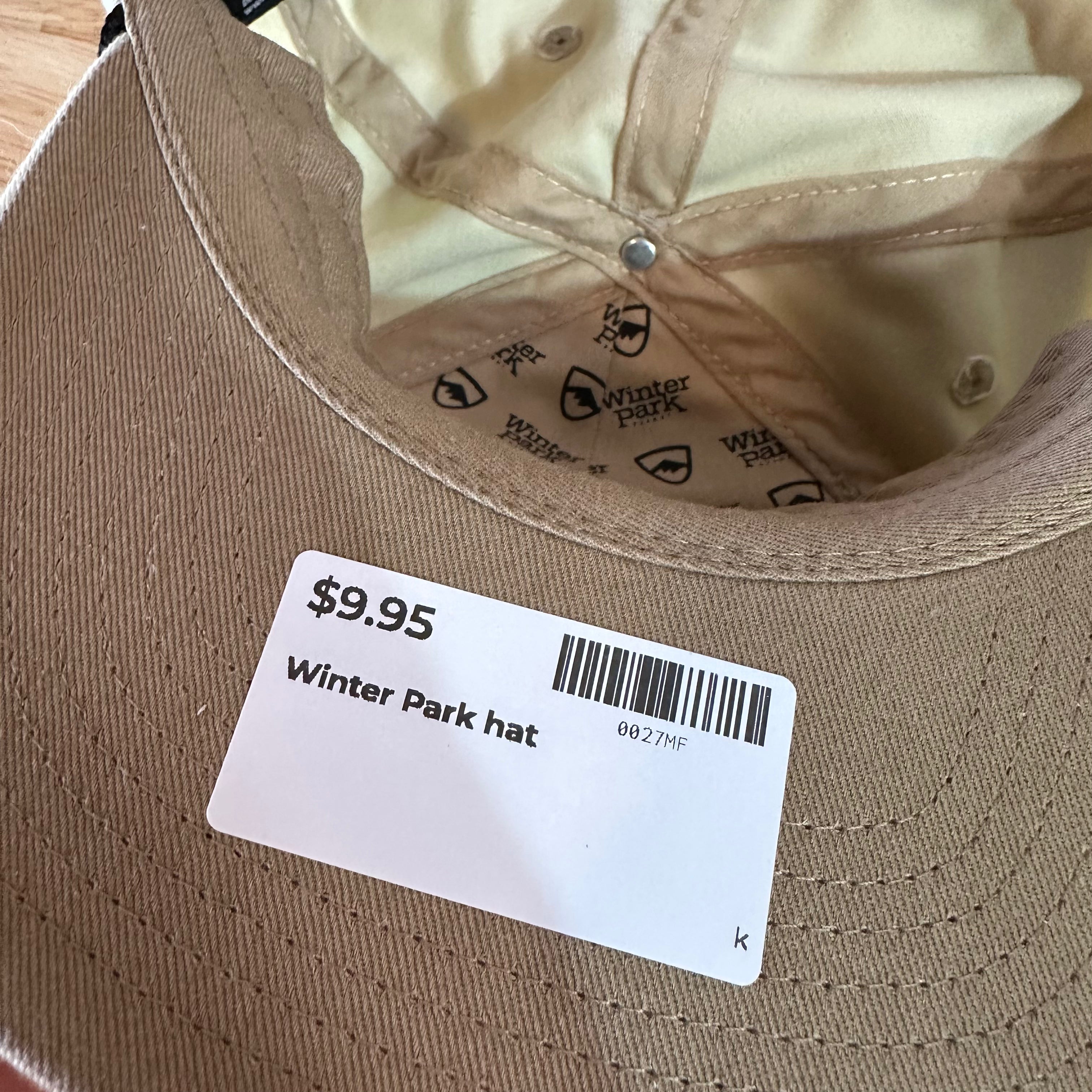 Winter Park Tan Hat