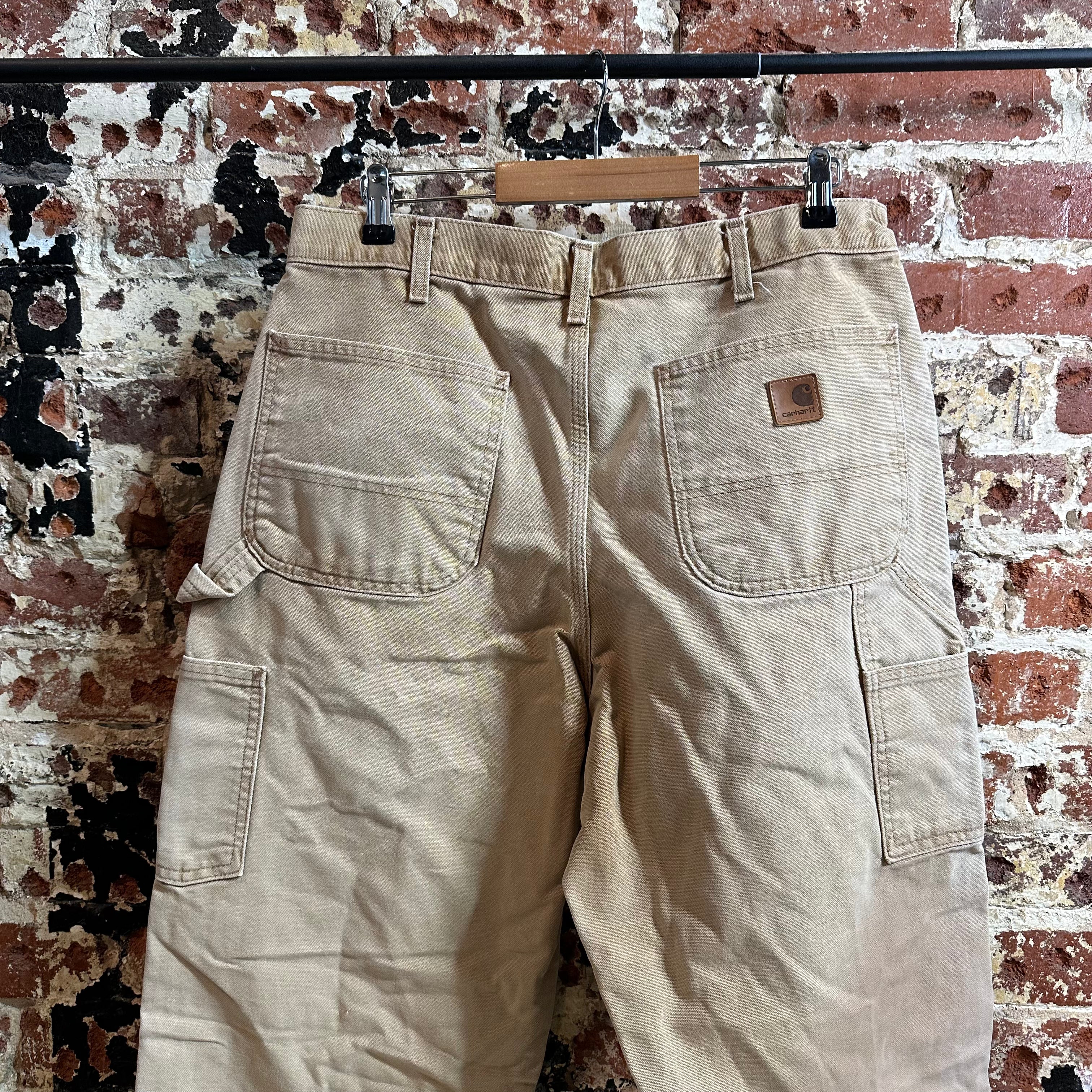 Carhartt B11 BRN Mens 34x34 Pants