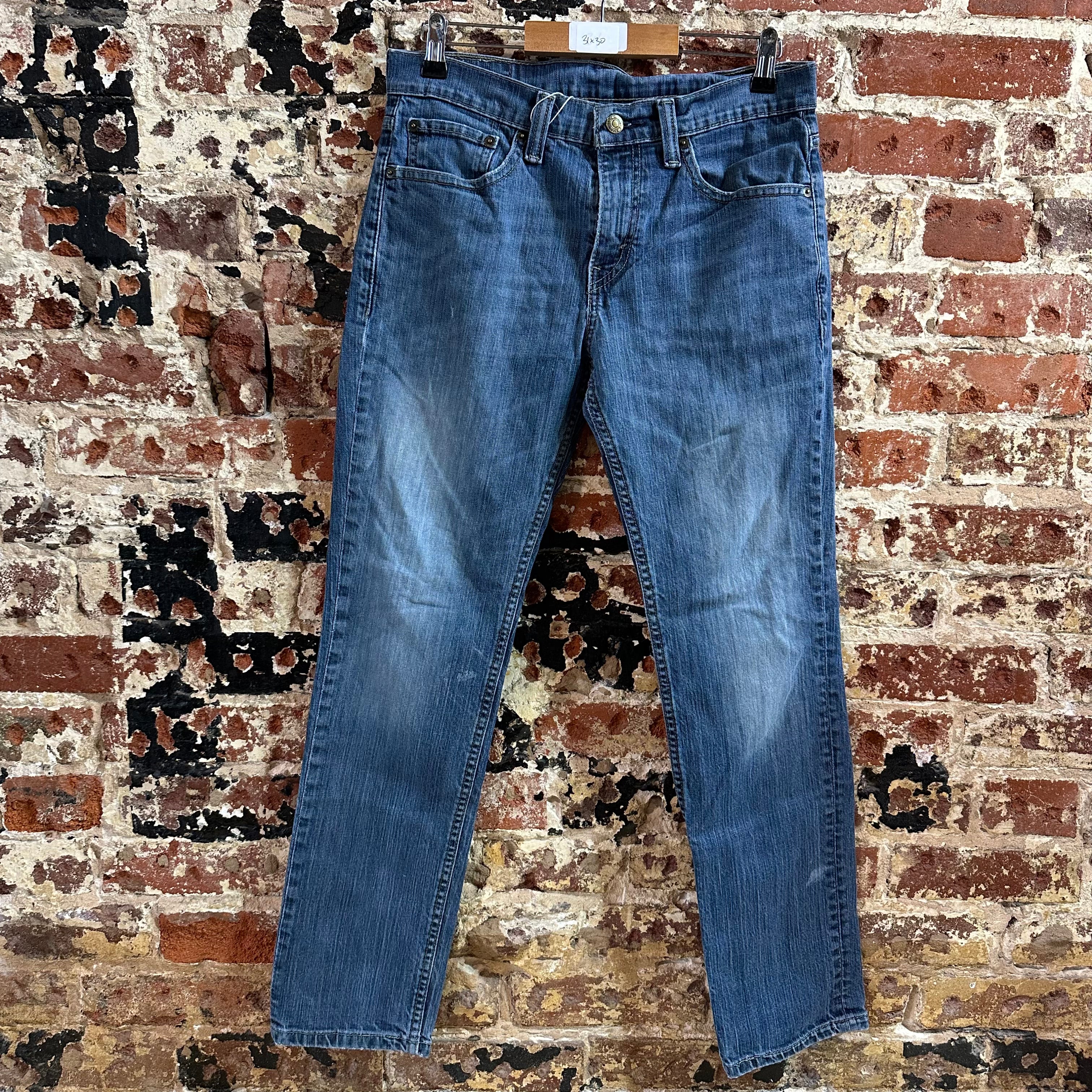 Levis 511 Mens 31x30 Blue Jeans