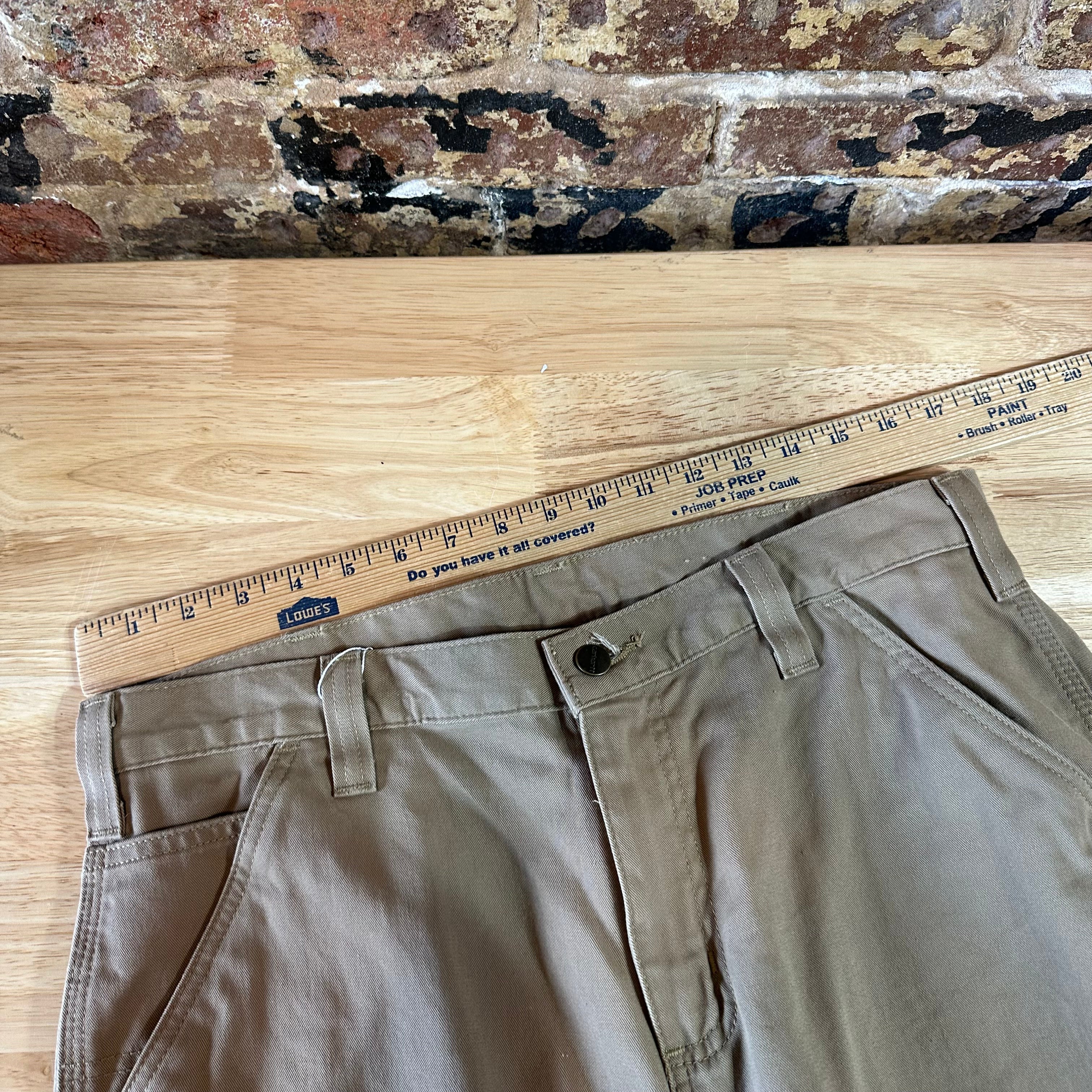Carhartt B324 Mens 34x30 Tan Pants