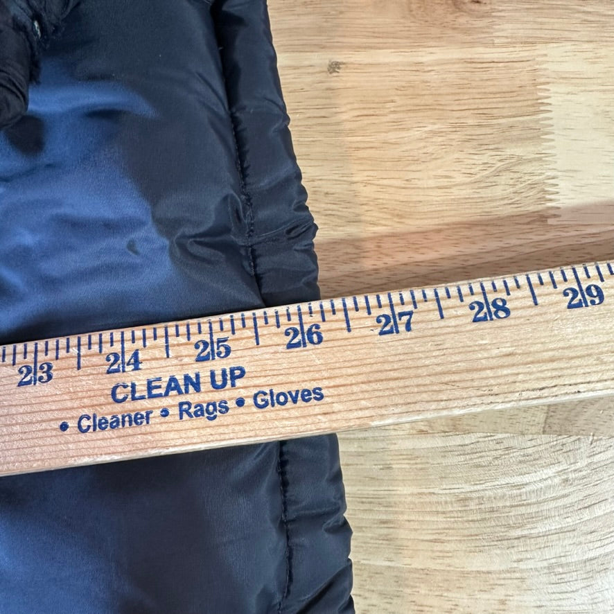 Columbia Men's Duck Down Puffer Jacket Black Full Zip