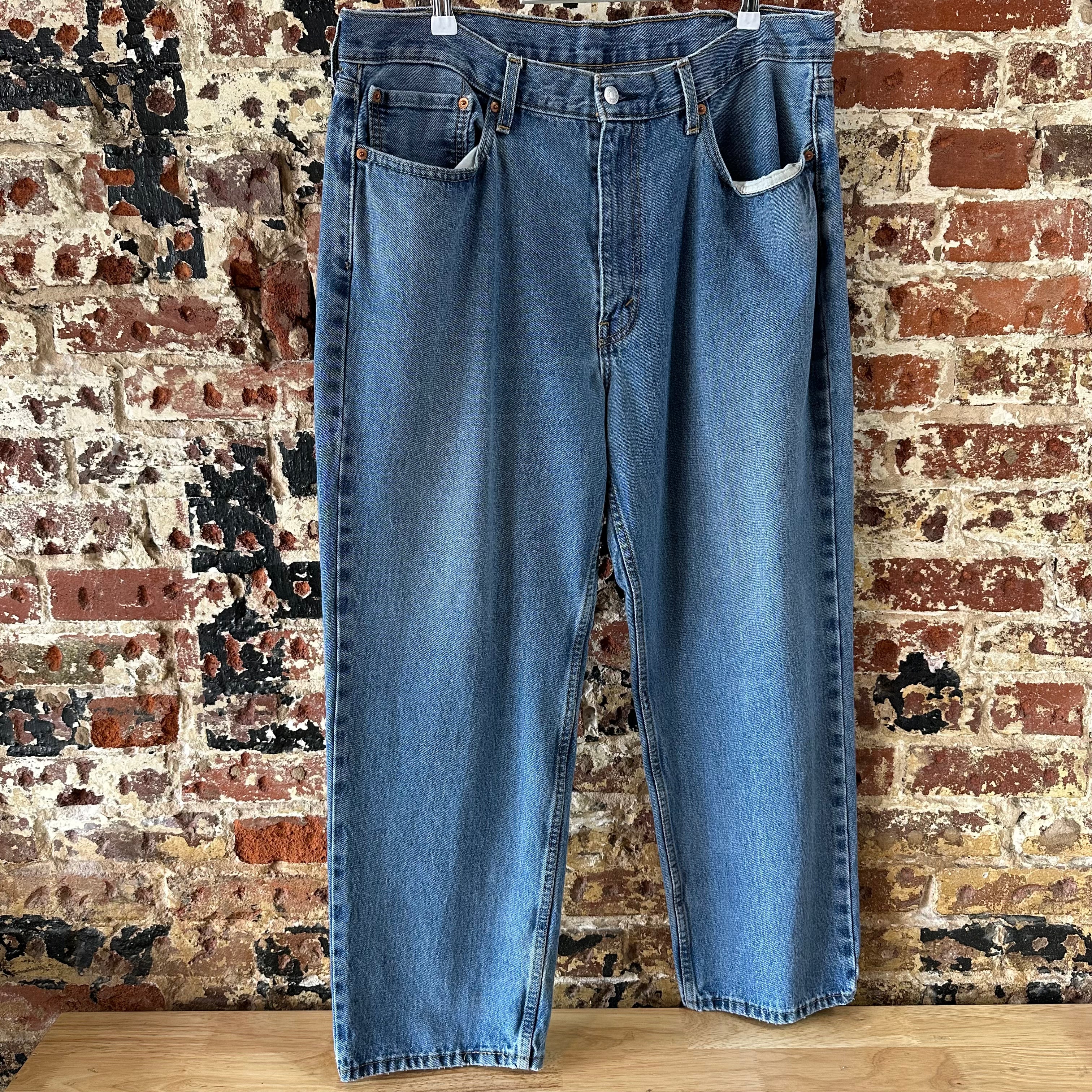Levi's 550 Mens 38x29 Blue Jeans