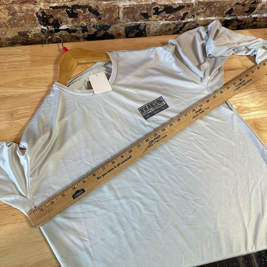 Rigs Large Gray L/S Sun Shirt