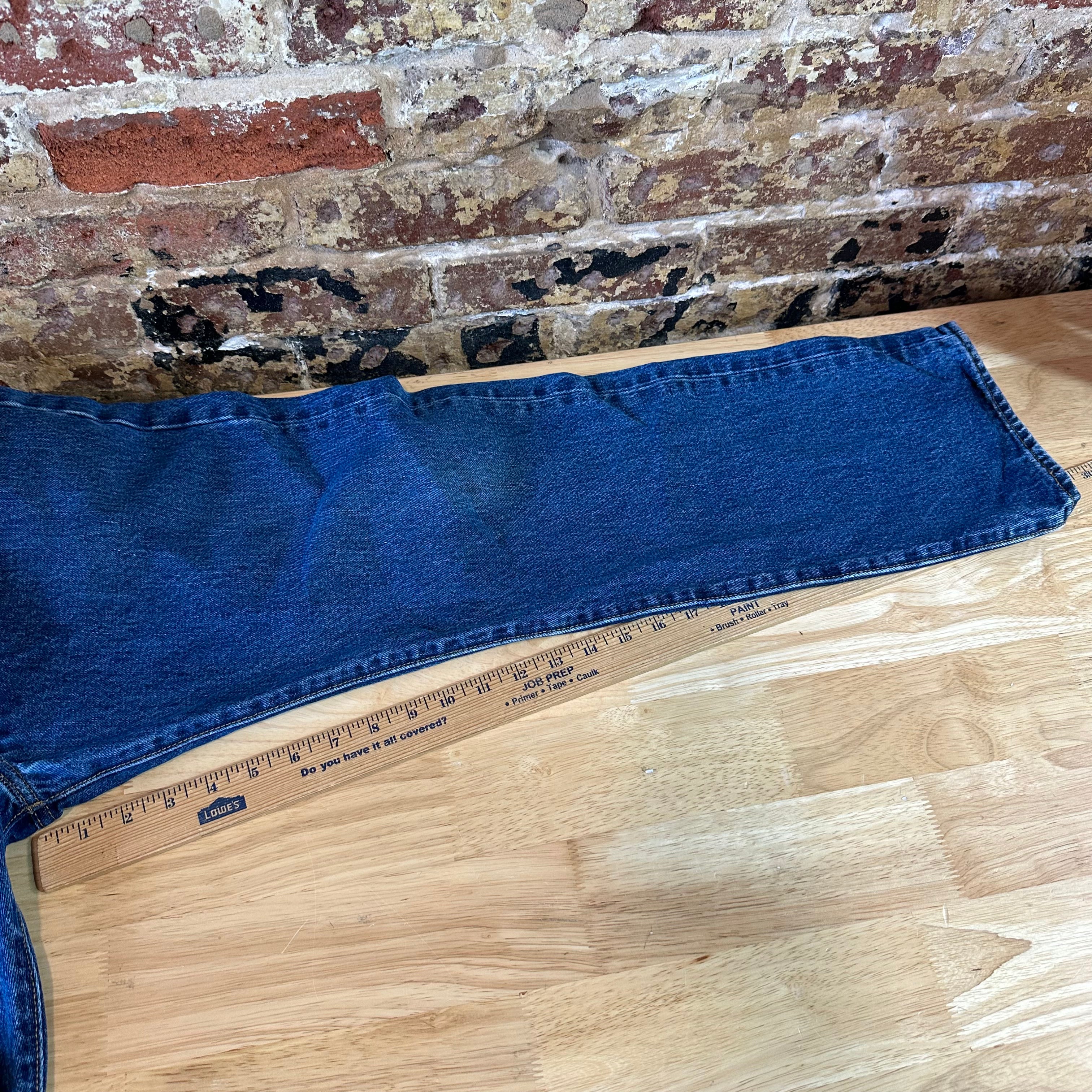 Levis 501 Mens 36x29 Blue Jeans