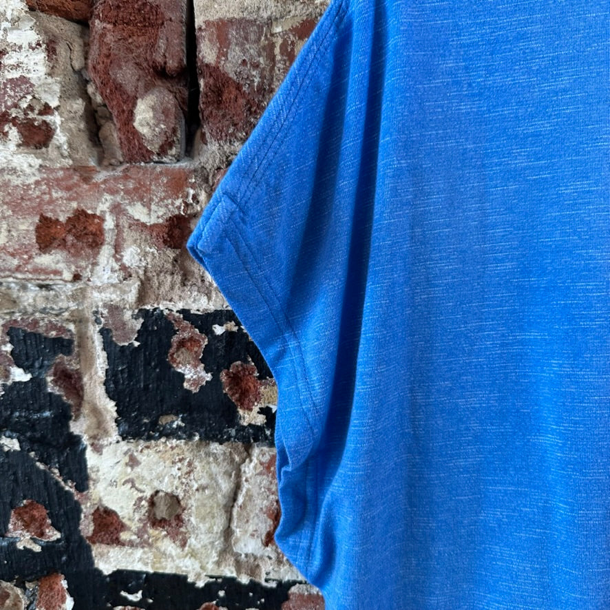 Columbia Women's 1X Short Sleeve Blue T-Shirt