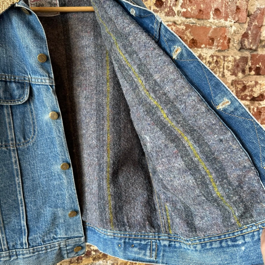 VTG Lee Storm Rider Mens Medium Jean Jacket