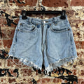 Levi's Cut Off Denim Jean Shorts Womens 26 Distressed
