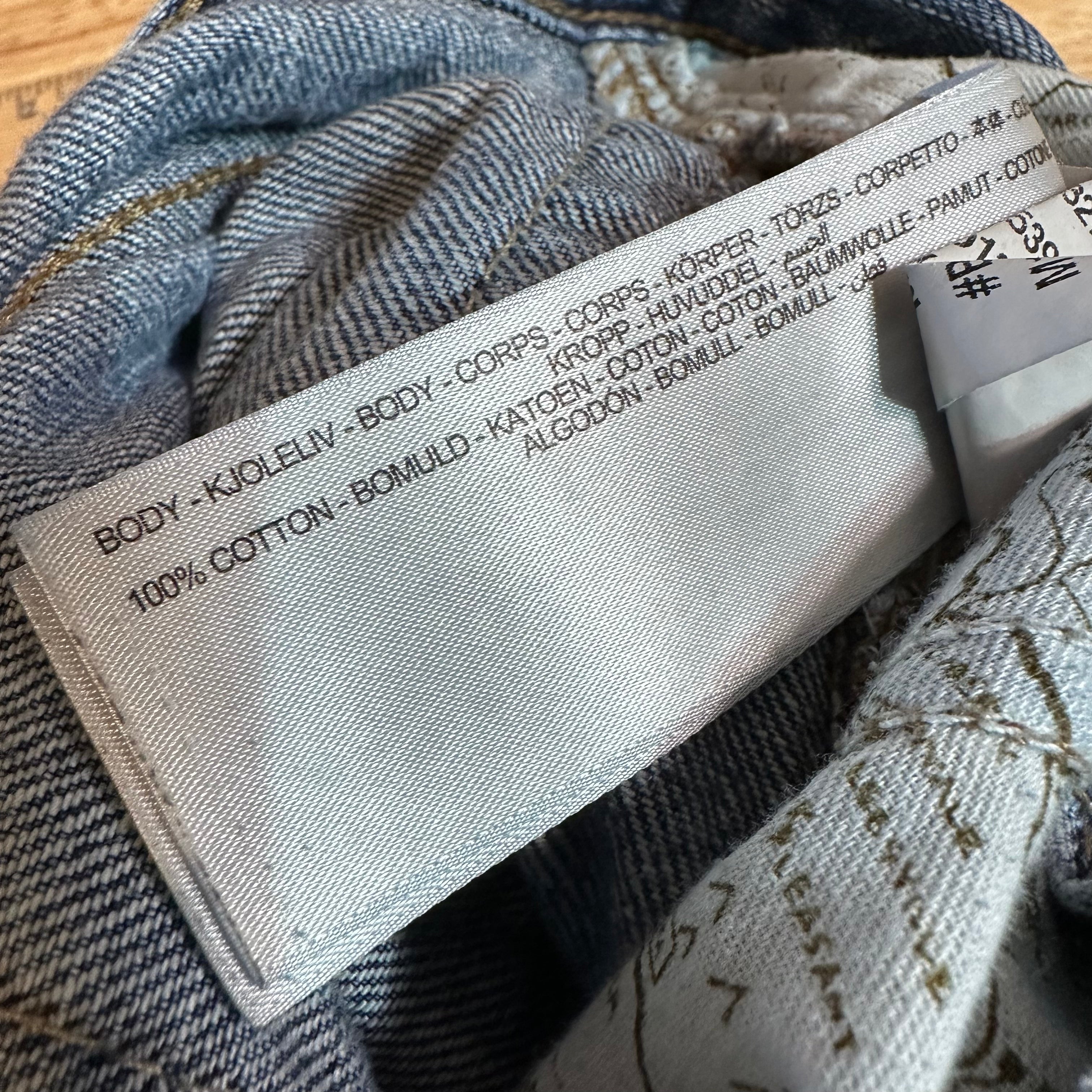 Ariat M1 Vintage Straight Blue Jeans Men's 31x34 Western Cowboy