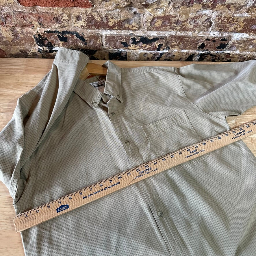 Columbia Mens Large Button Up