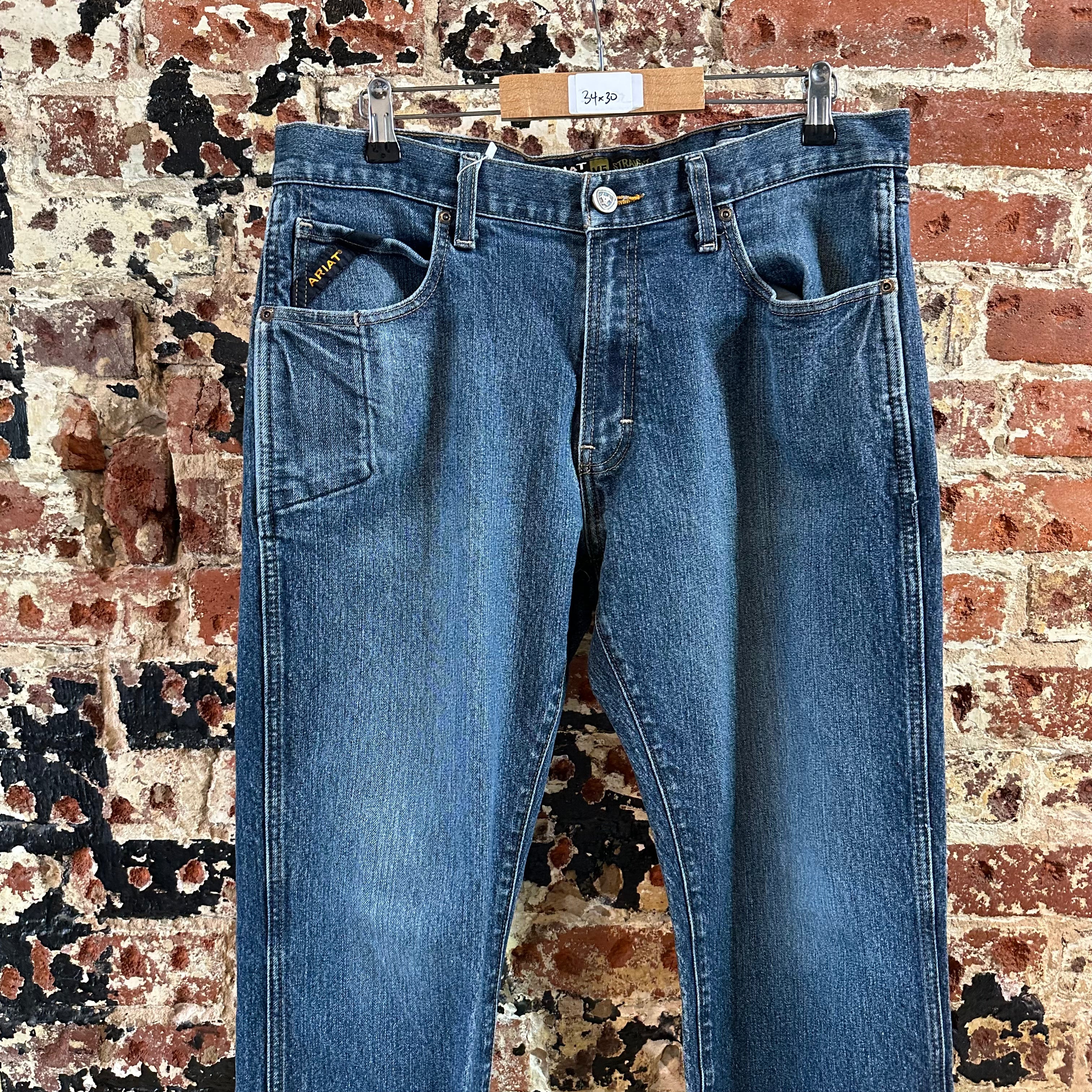 Ariat M5 Mens 34x30 Blue Jeans