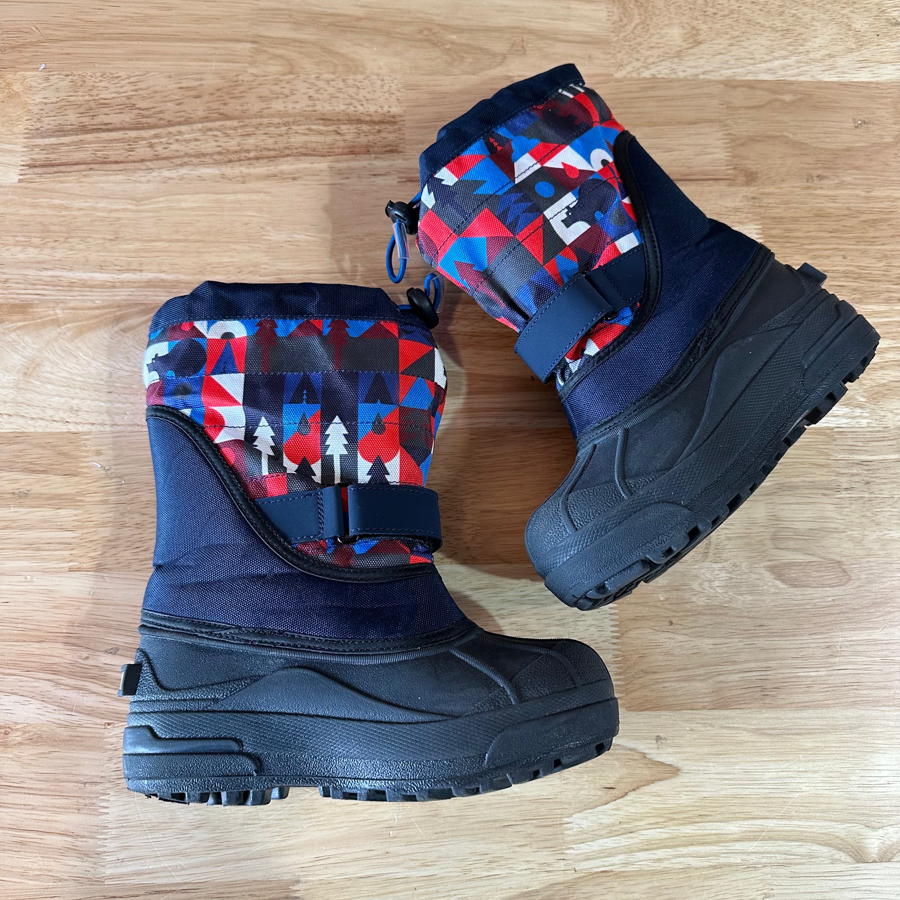 COLUMBIA Youth Kid Sz 1 POWDERBUG PLUS II Winter Snow Boots
