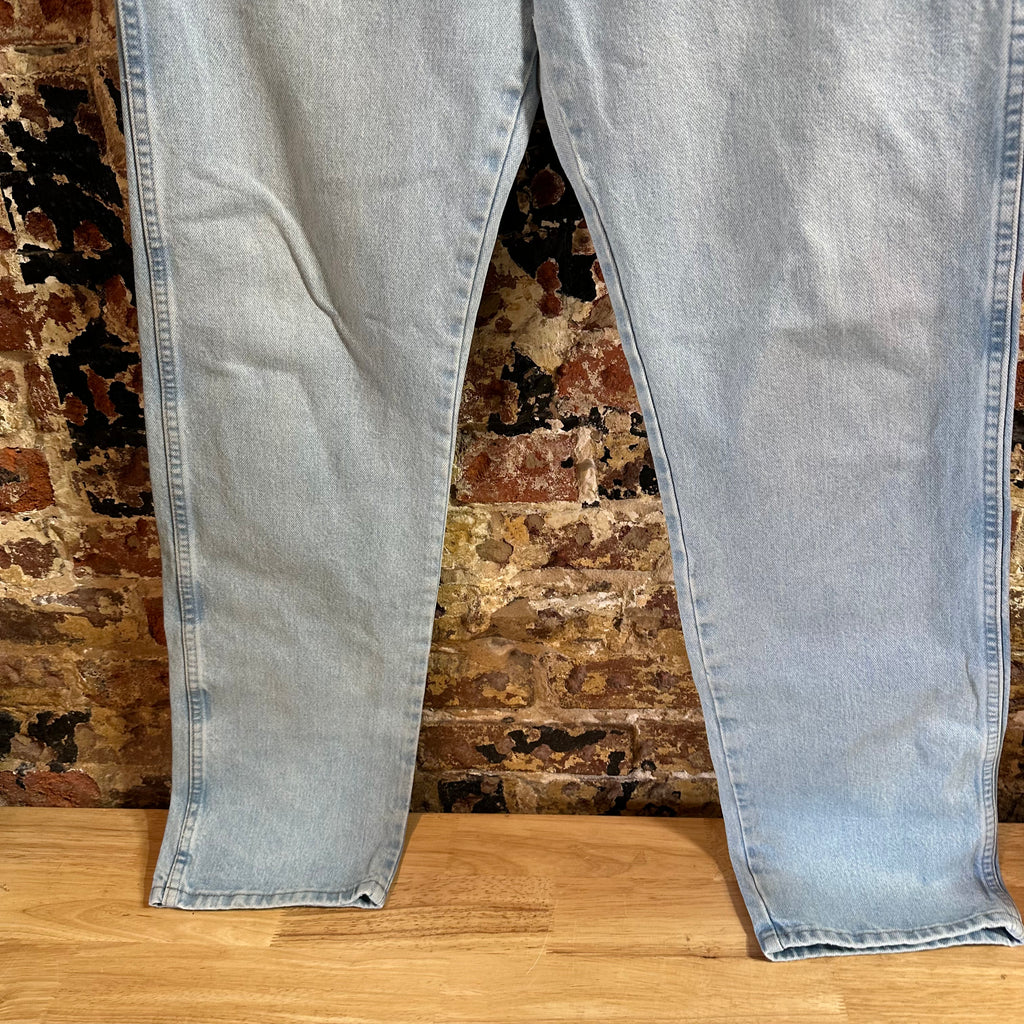 Wrangler Mens 33x34 Light Blue Jeans