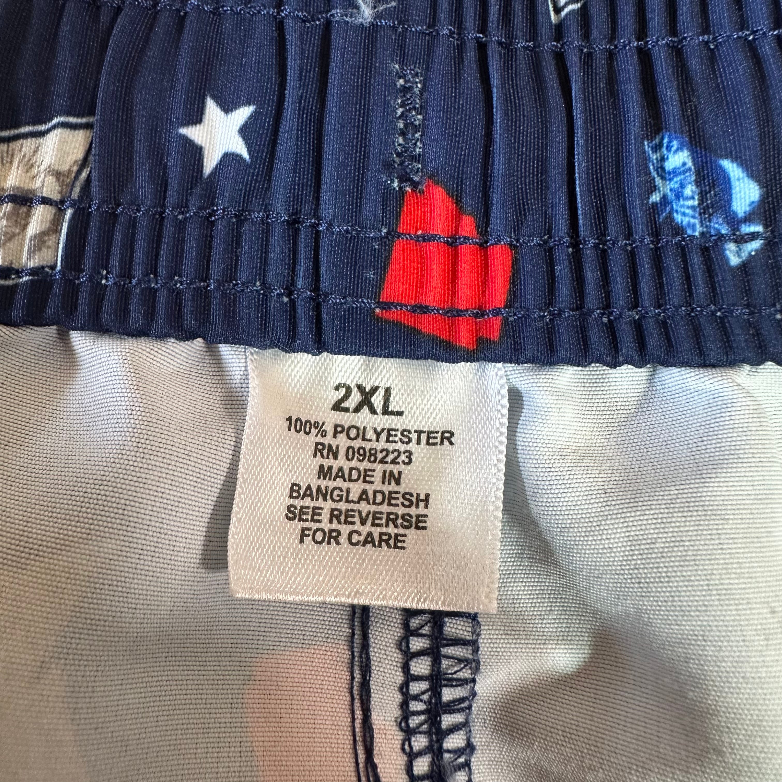 Magellan Mens 2XL Blue Arkansas Shorts