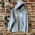 The North Face Men's XL Gray w/ White Logo Hoodie