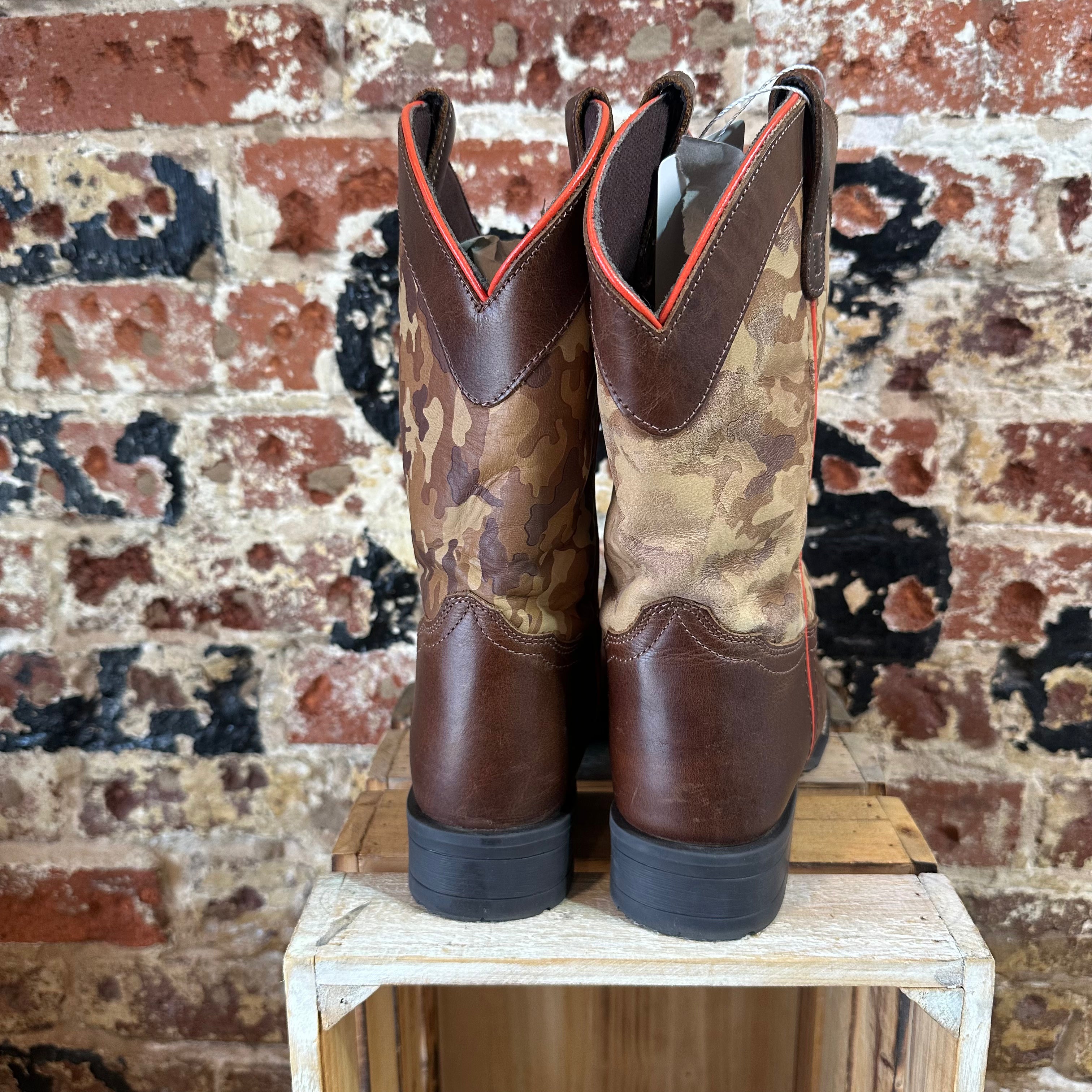 Cody James Big Boys 5 Brown Western Boots