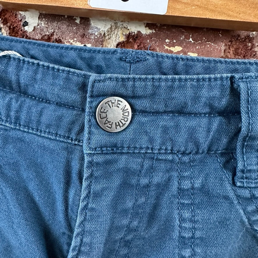 North Face Women's 6 Blue Shorts
