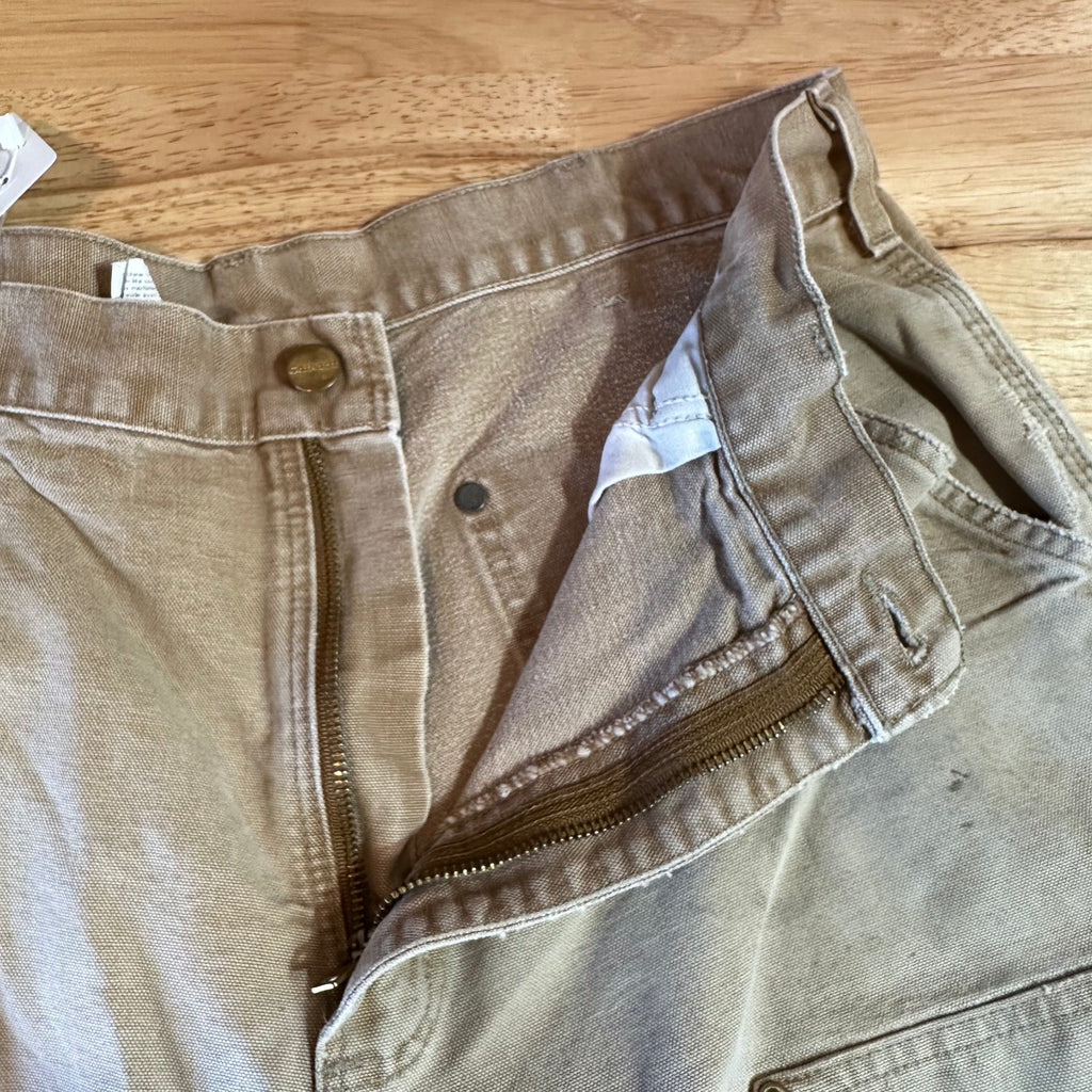 Carhartt B01 BRN Mens 36x30 Double Knee Pants