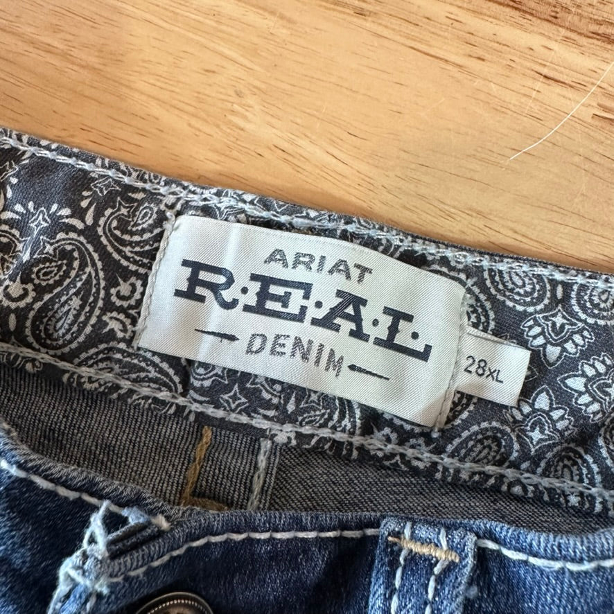 Ariat Womens 28XL Bootcut Jeans *broken zipper