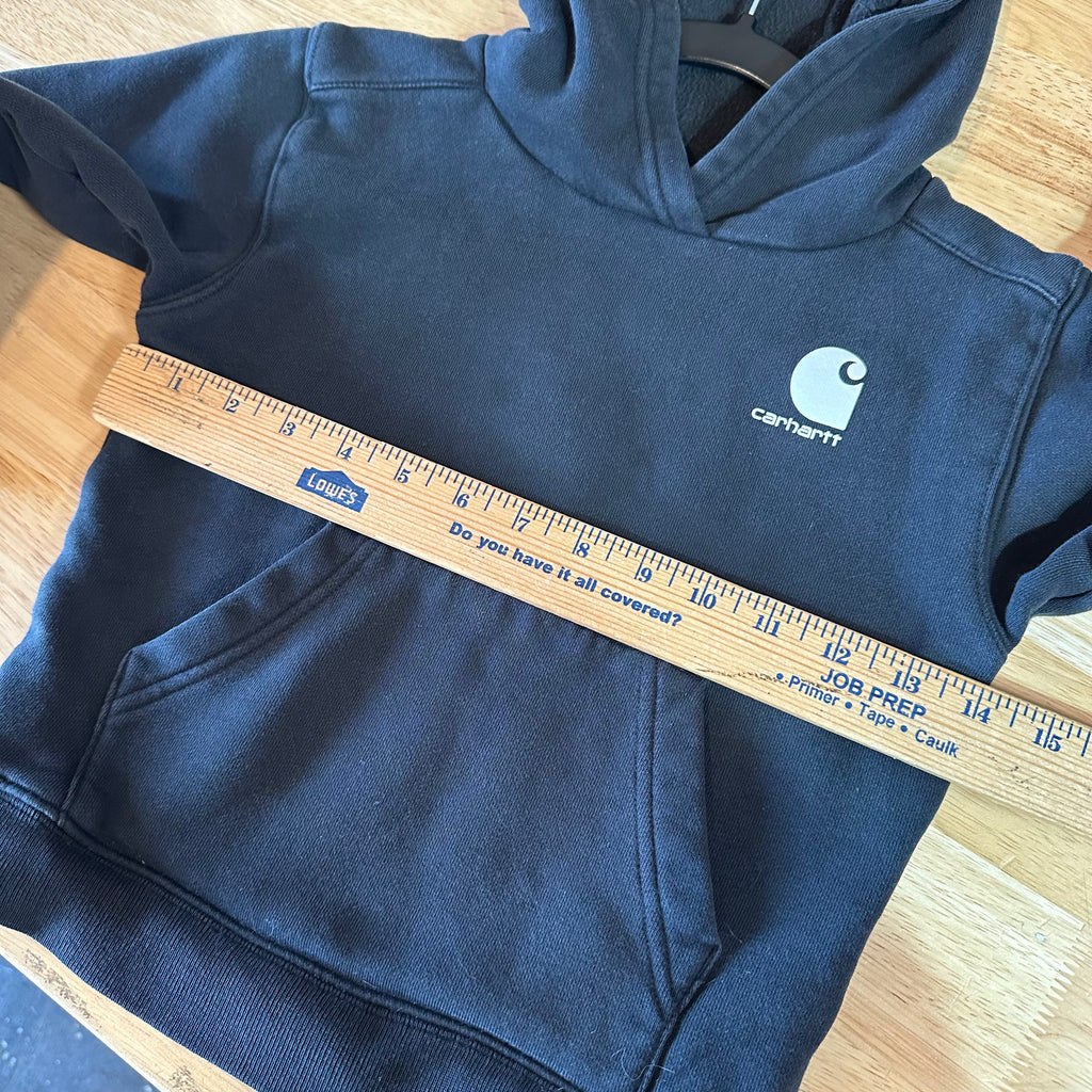 Carhartt Boys 5 Black Hoodie