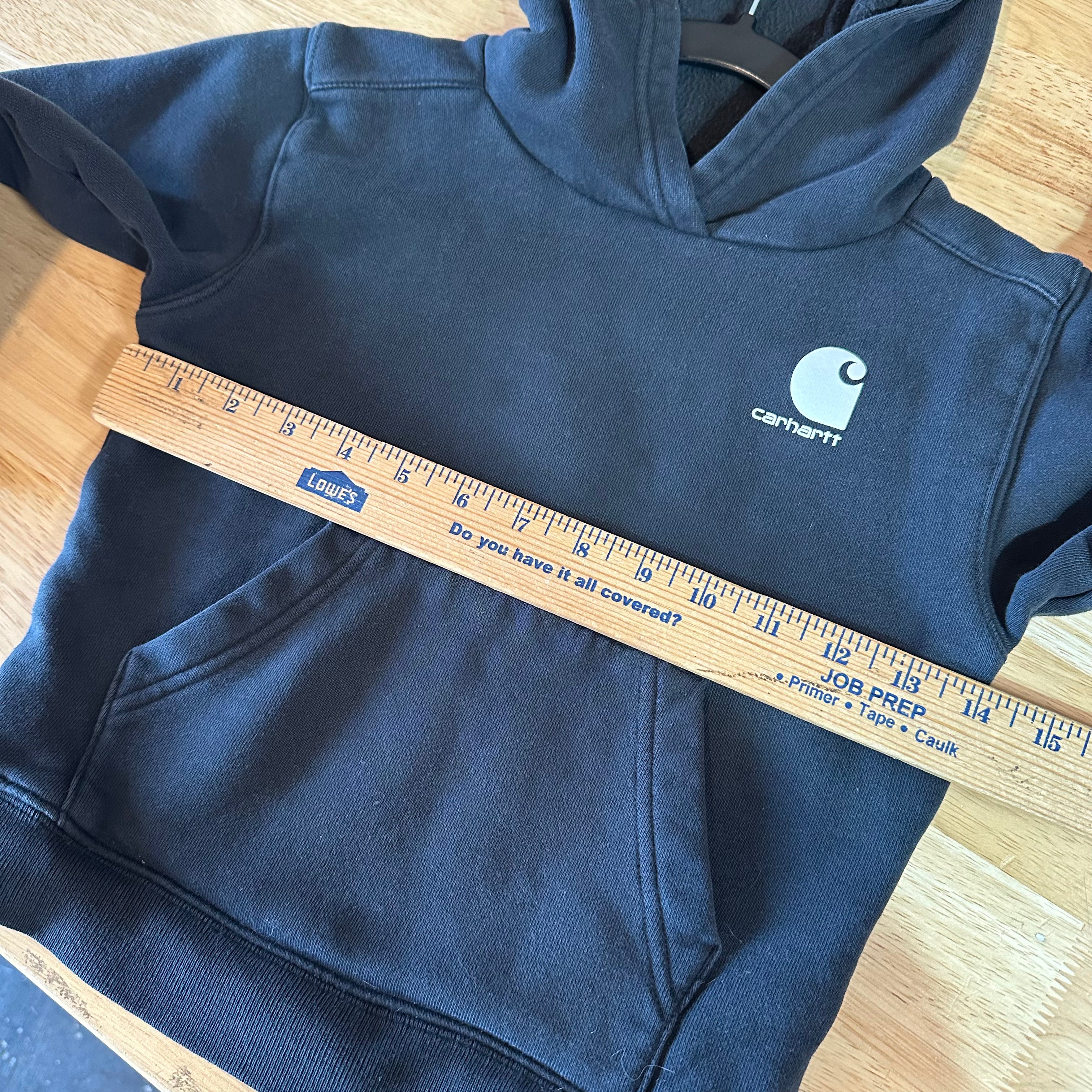 Carhartt Boys 5 Black Hoodie