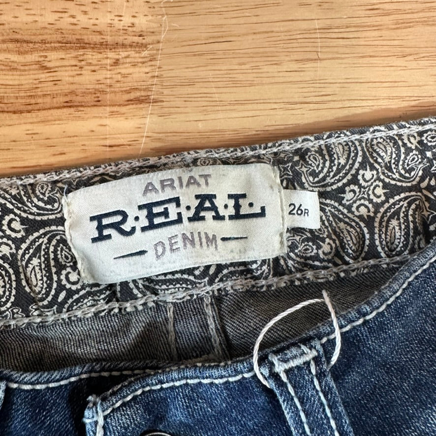 Ariat Womens 26 Straight Jeans
