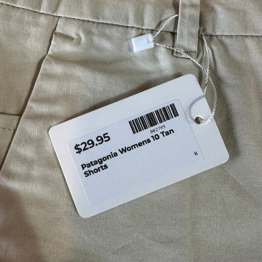 Patagonia Womens 10 Tan Shorts