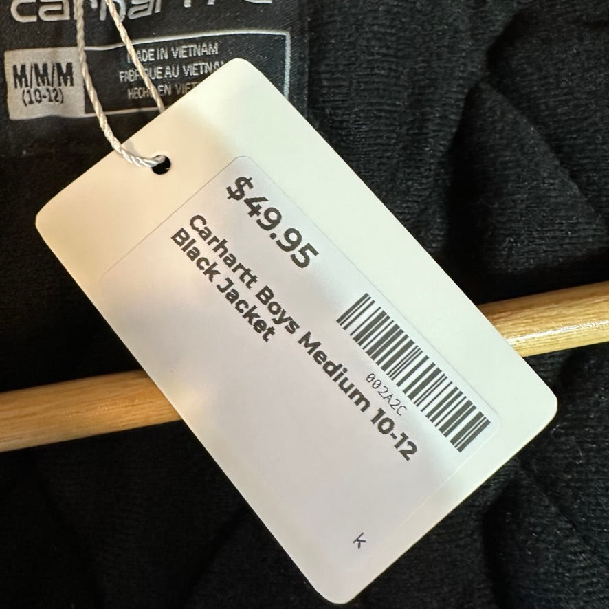 Carhartt Boys Medium Black Jacket