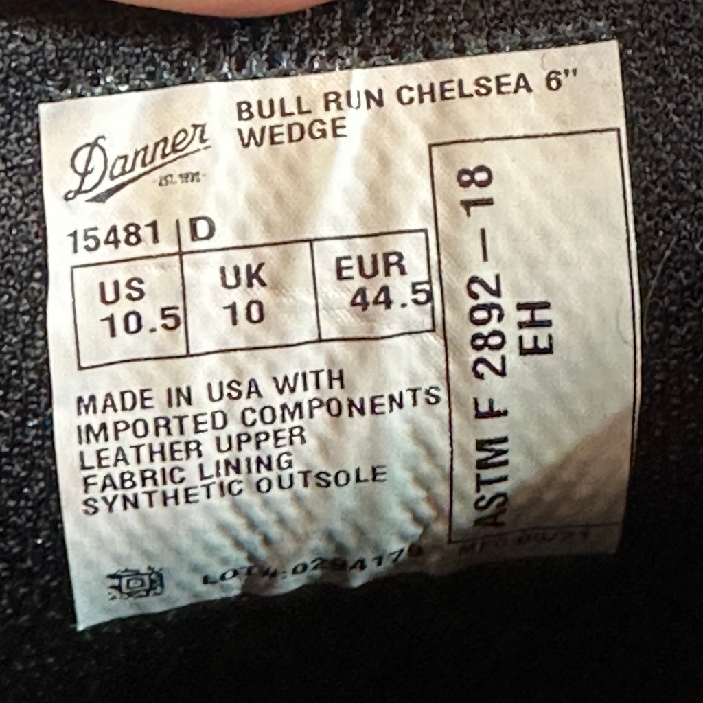 Danner Chelsea Mens 10.5 Brown Boots