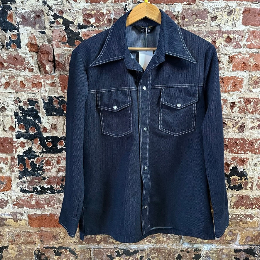 VTG 70s JCPenny Mens Medium Western Shirt
