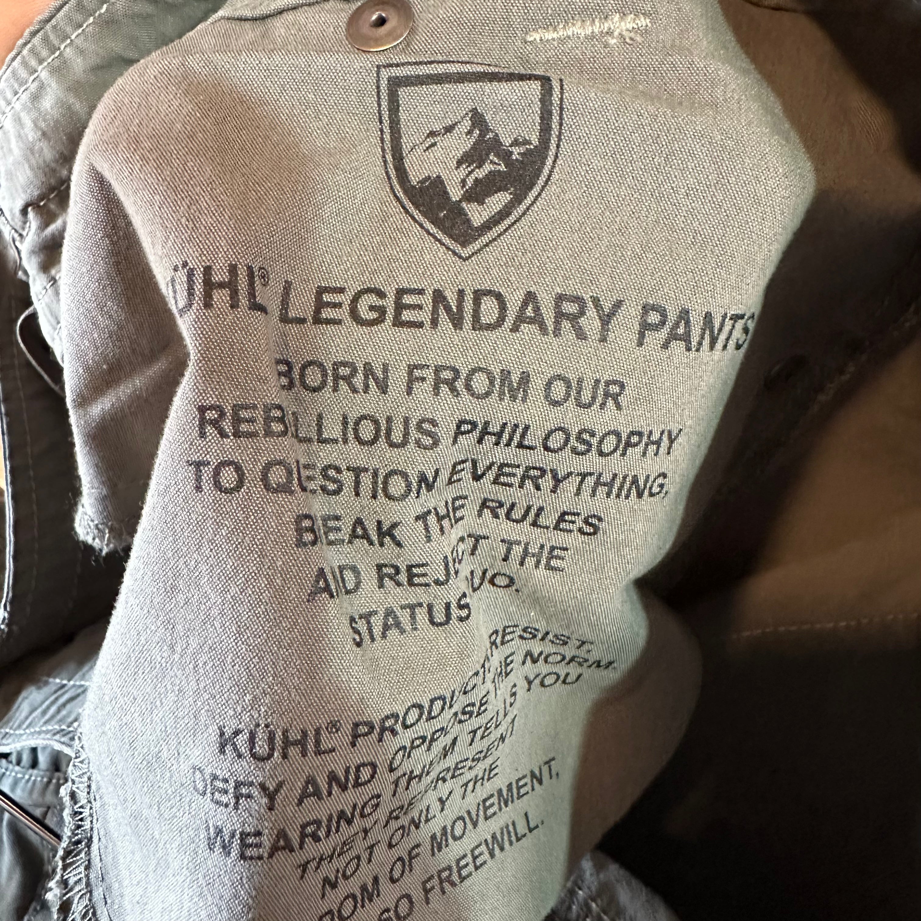 Kuhl Womens 12 Green Legendary Pants
