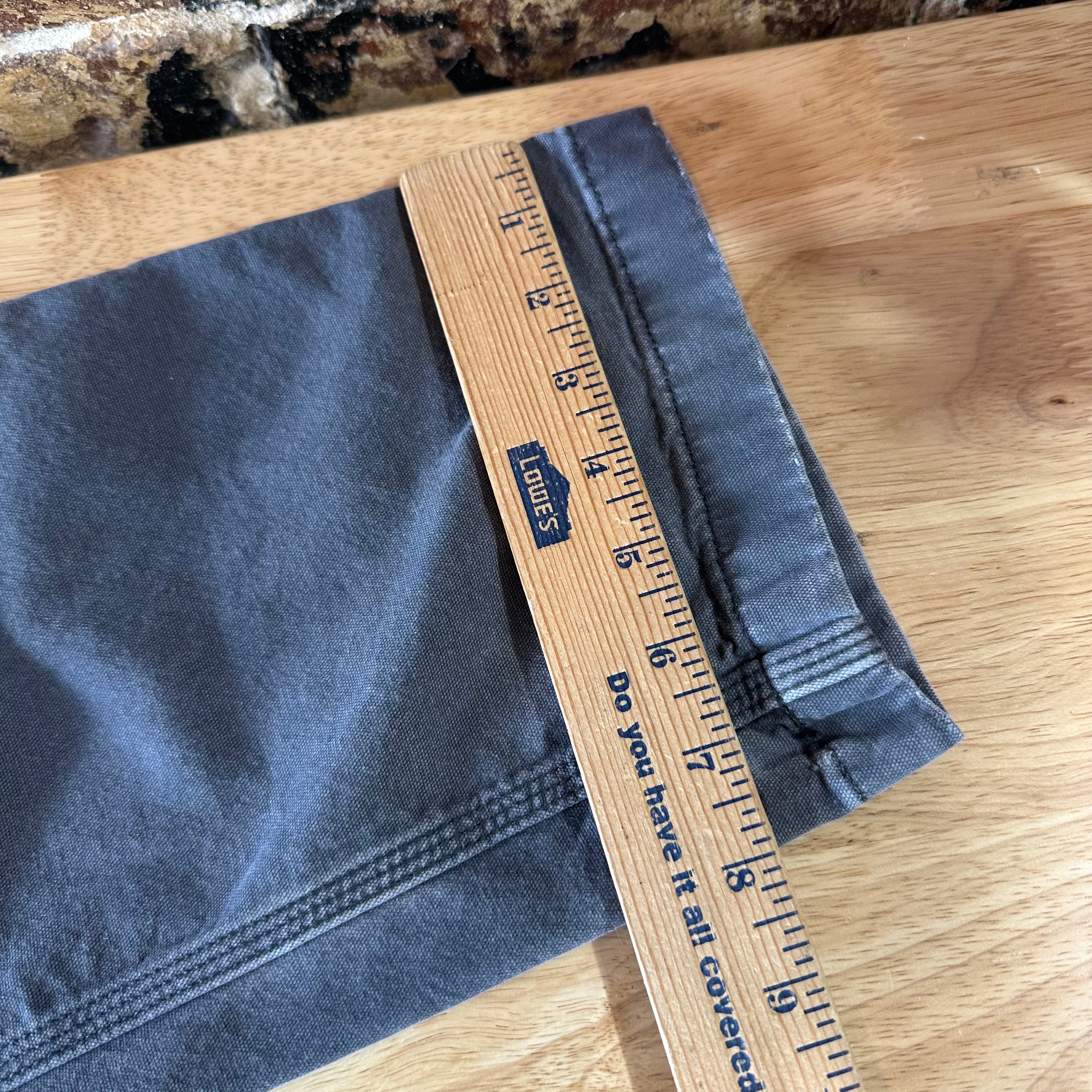 Carhartt Mens 34x32 Gray Pants