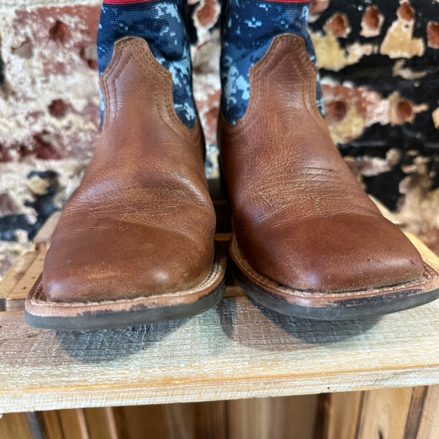 Ariat Youth Boys 1 Brown Western Boots
