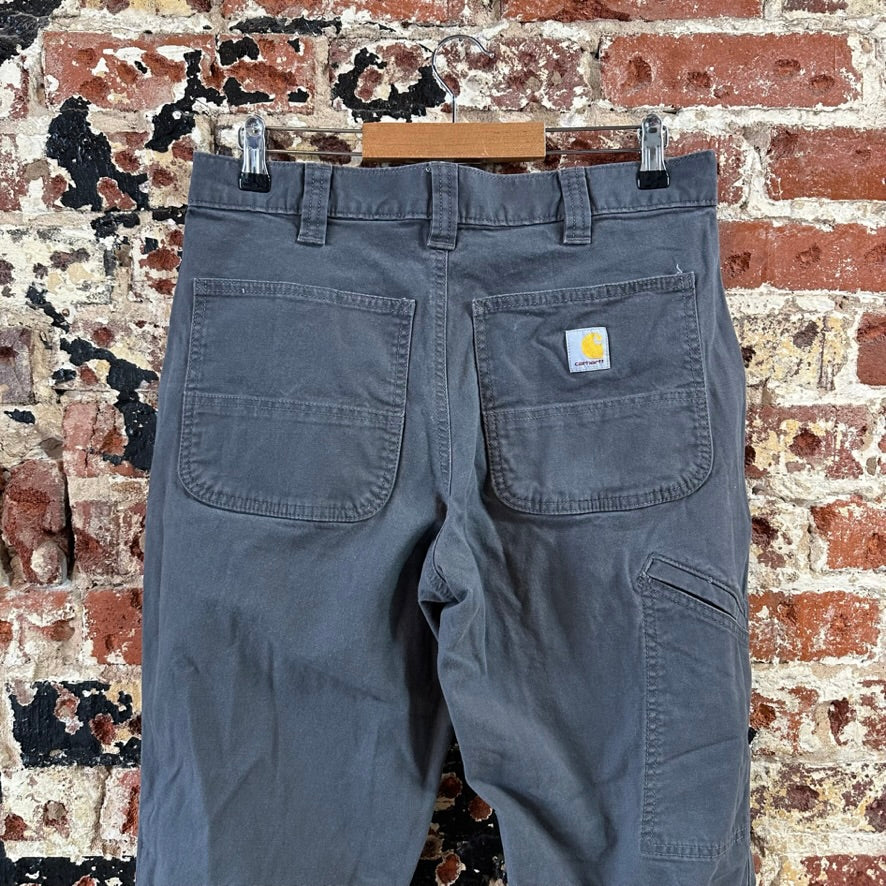 Carhartt Relaxed Fit Rugged Flex Pants Mens 32x30 Gray Workwear