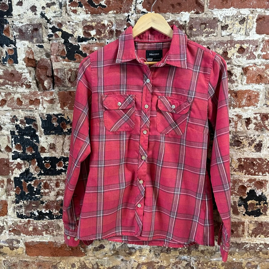 Marmot L/S Button up Shirt Womens Small