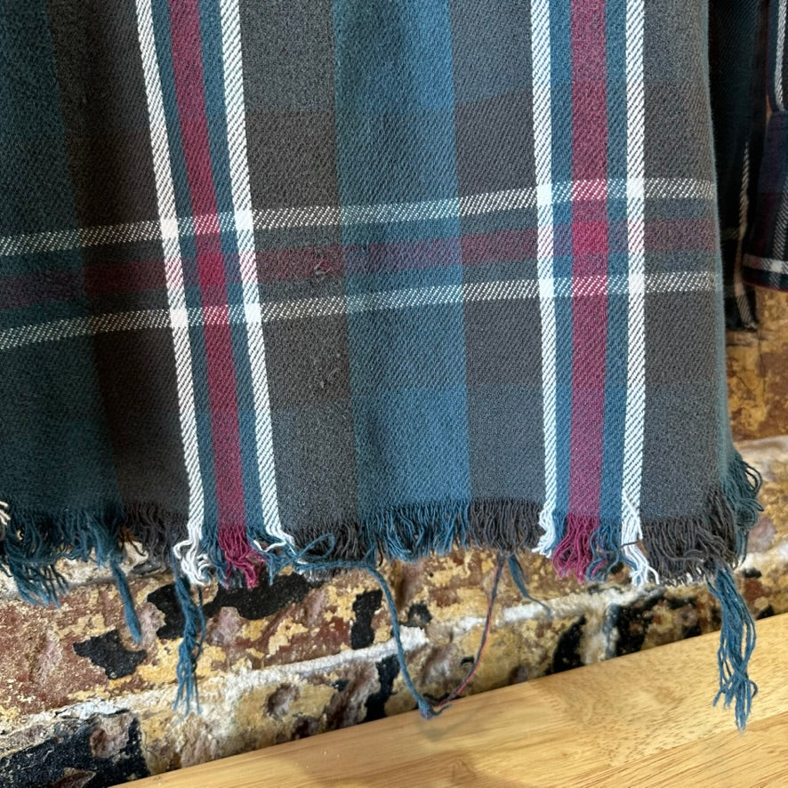 Wrangler Mens XL Flannel Button Up