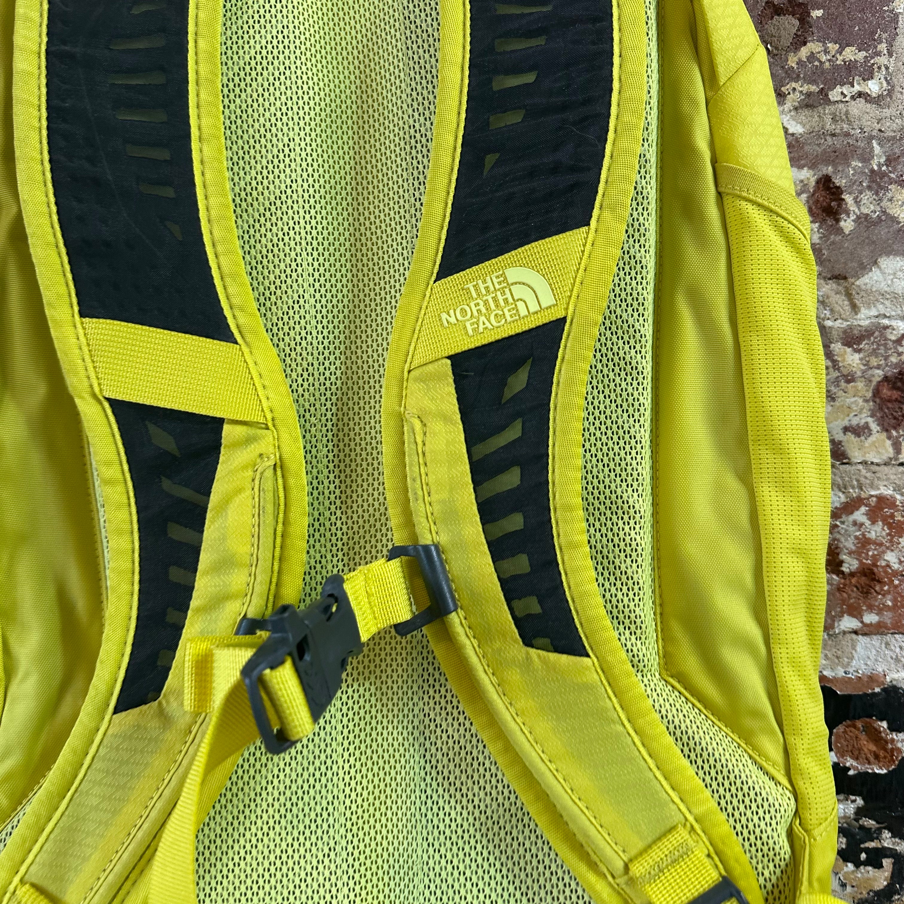North Face Yellow Backpack